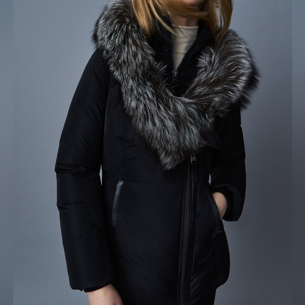 MACKAGE ADALI-X BLACK M - BRAND NEW LADIES DOWN COAT - Picture 5 of 9